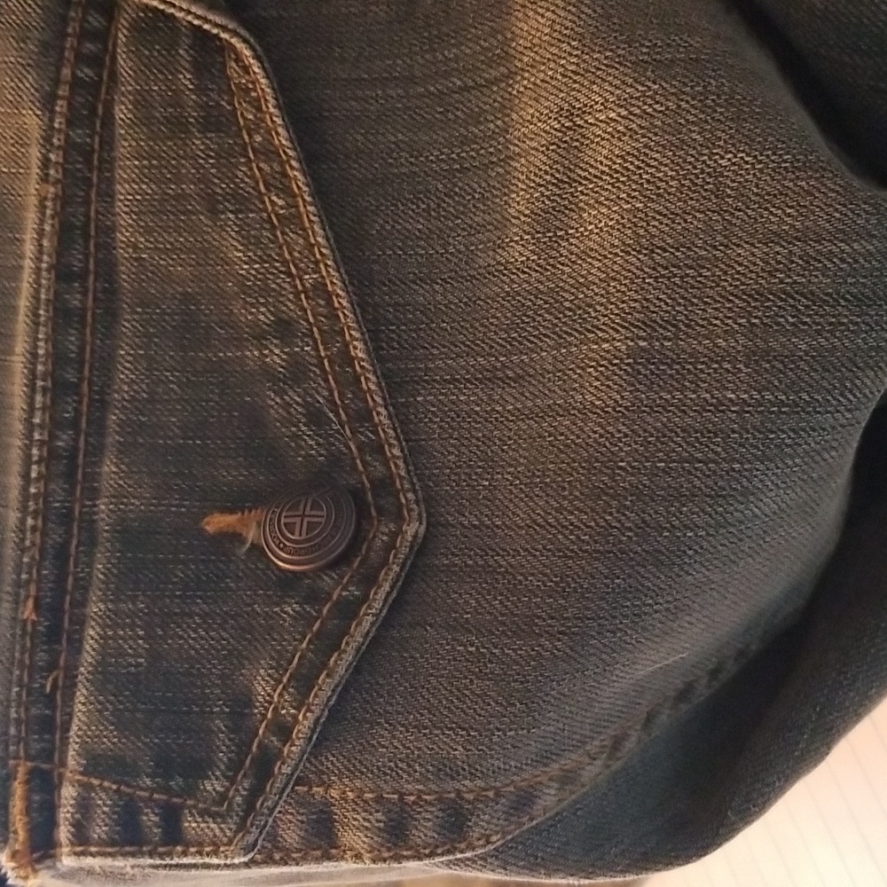 💜VINTAGE💜 Lrgeans GR TS FLAP POCKET Jean's Grey Wash last available - Picture 10 of 11